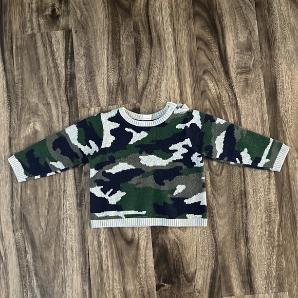 Tucker and Tate little boys camo sweater - Picture 5 of 6